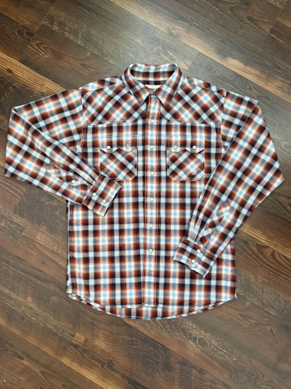 Ariat Jefferson Plaid Retro Fit Shirt